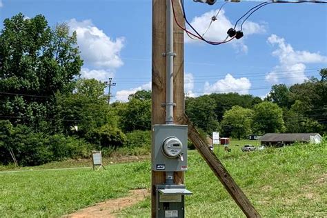 power pole box for mobile home